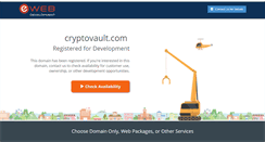 Desktop Screenshot of cryptovault.com
